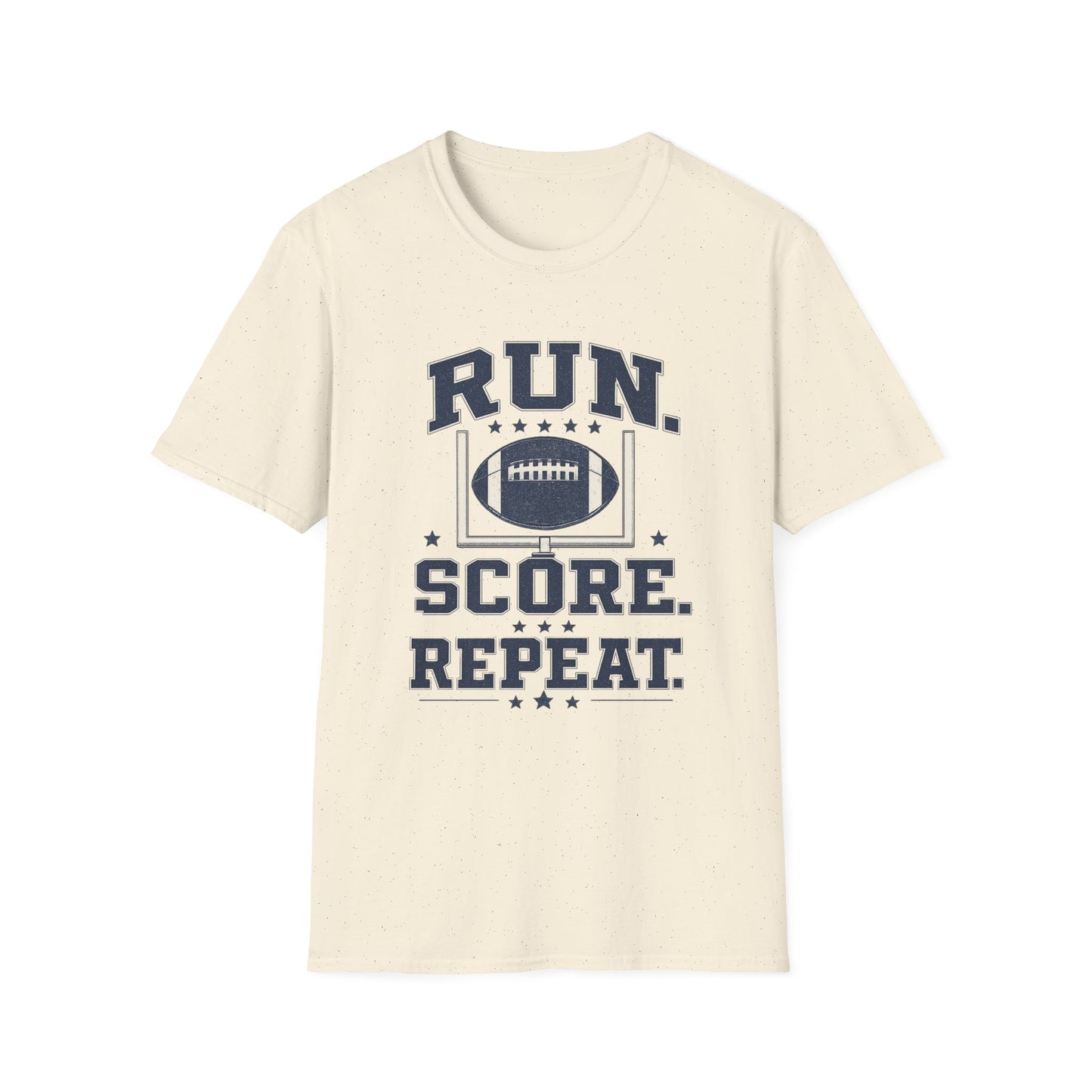 Run. Score. Repeat. Football T-Shirt