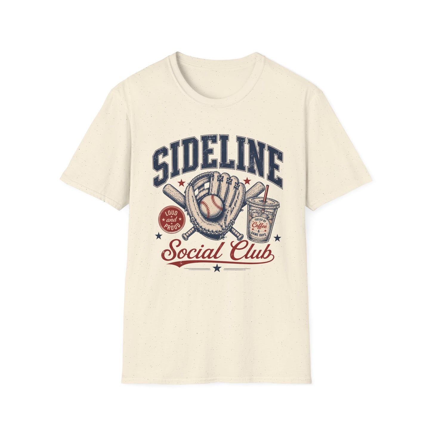 Sideline Social Club Baseball T-Shirt