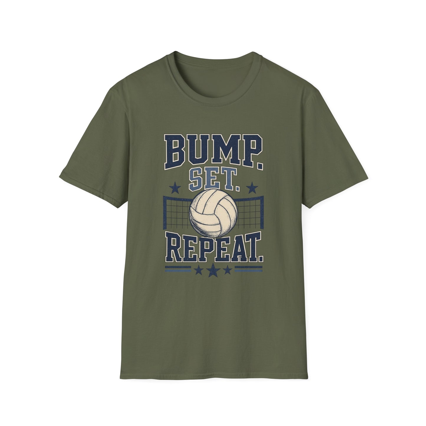 Bump. Set. Repeat. Volleyball T-Shirt