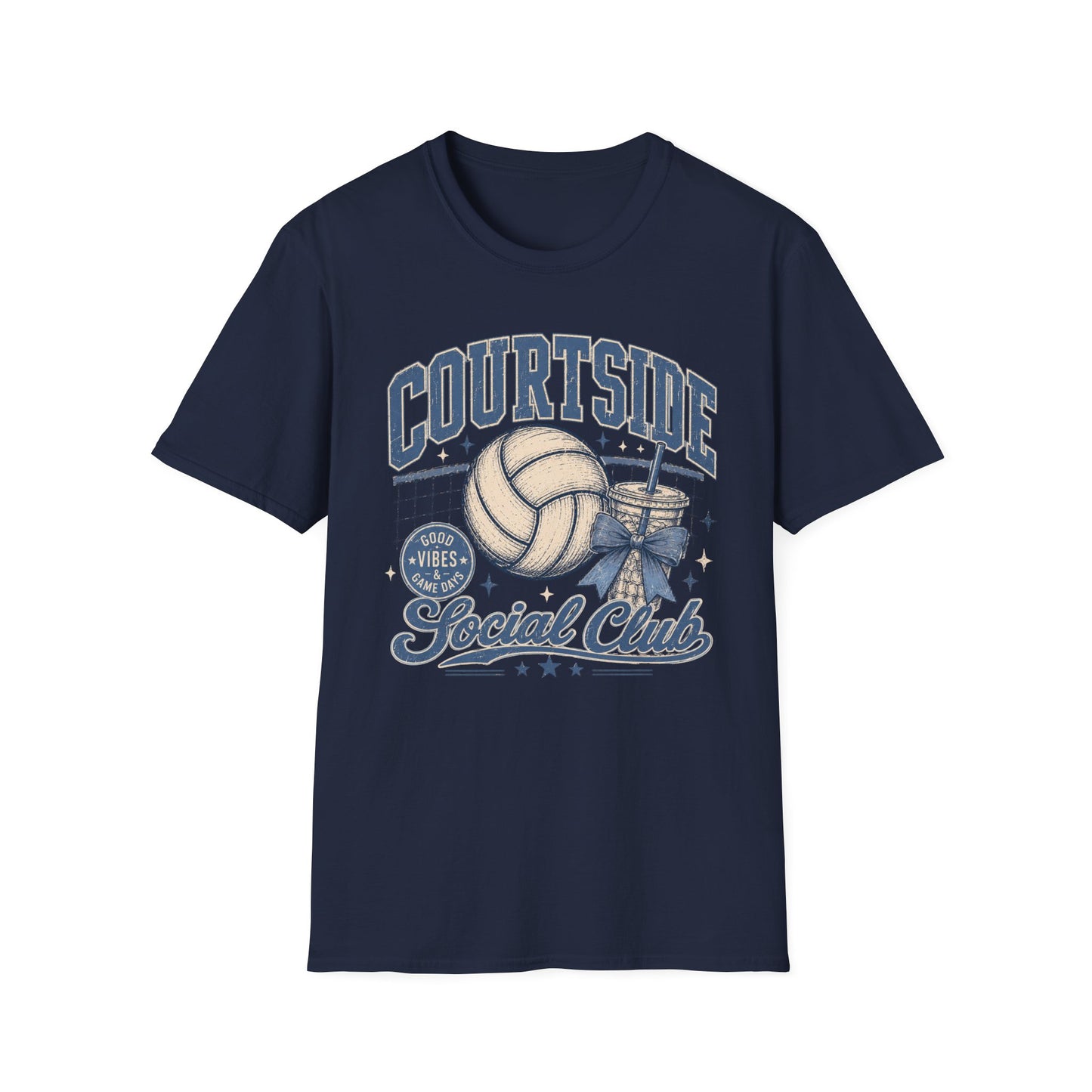 Courtside Social Club Volleyball T-Shirt