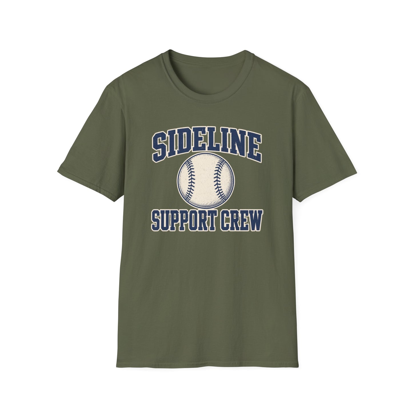 Sideline Support Crew - Baseball T-Shirt