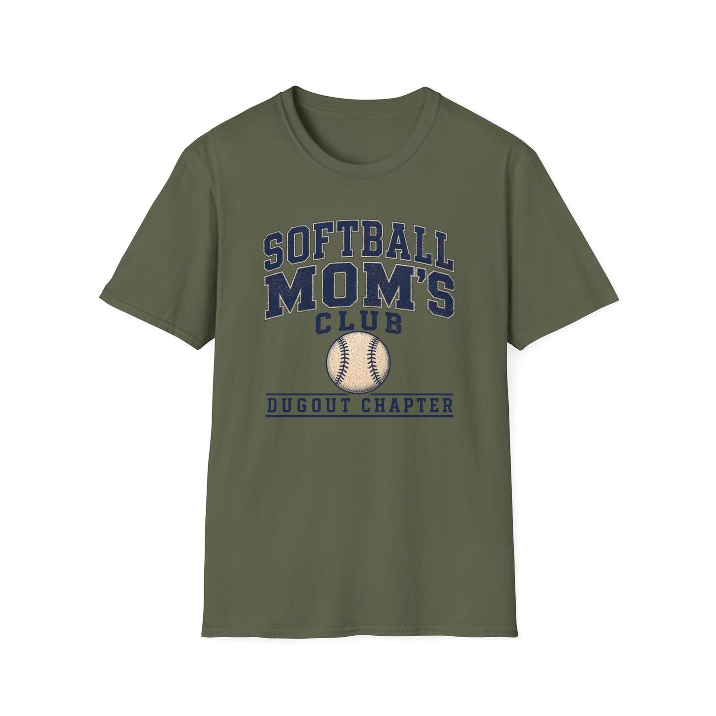 Softball Mom’s Club: Dugout Chapter T-Shirt