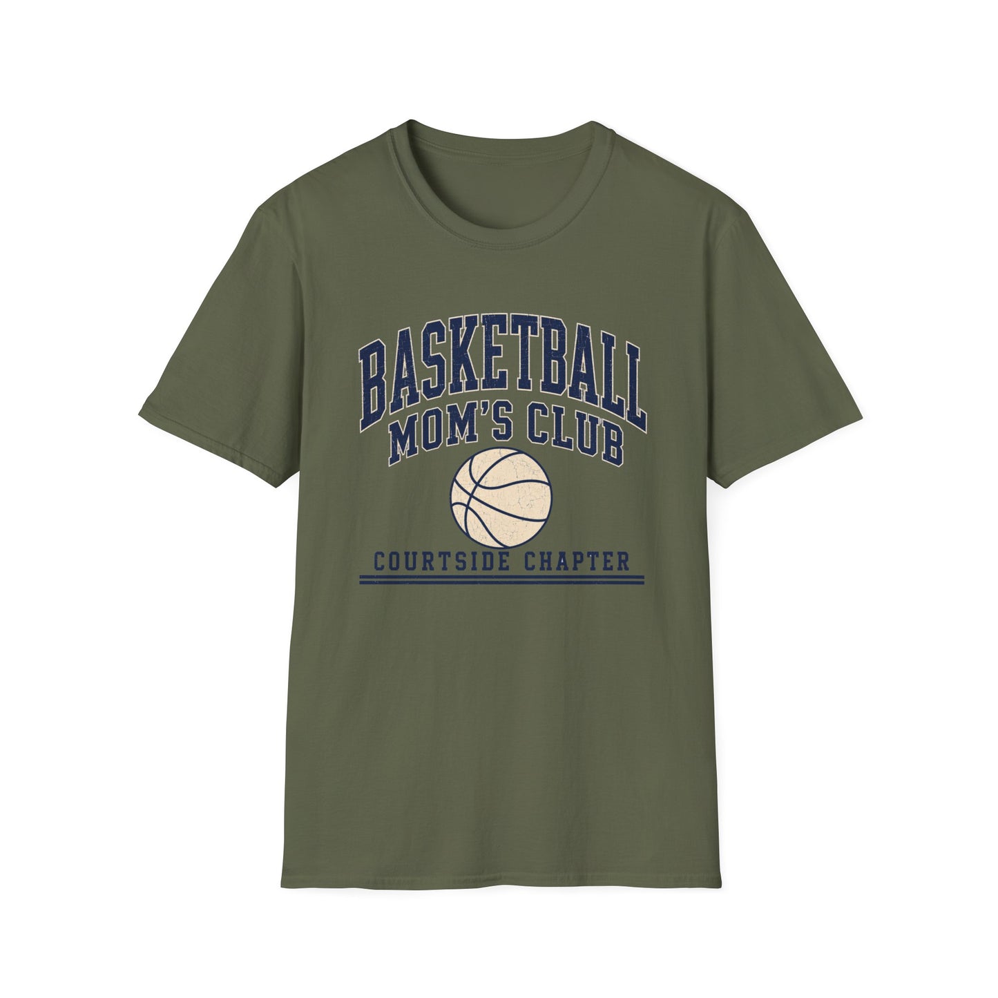 Basketball Mom's Club: Courtside Chapter T-Shirt