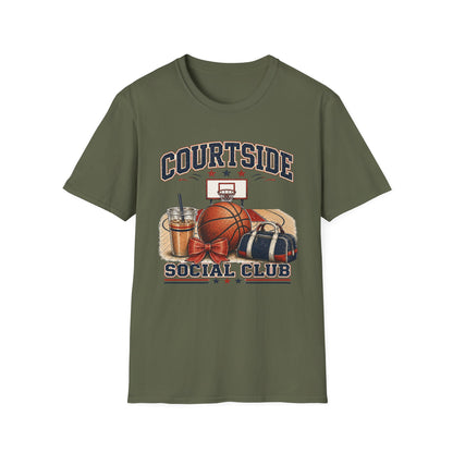 Courtside Social Club Basketball T-Shirt