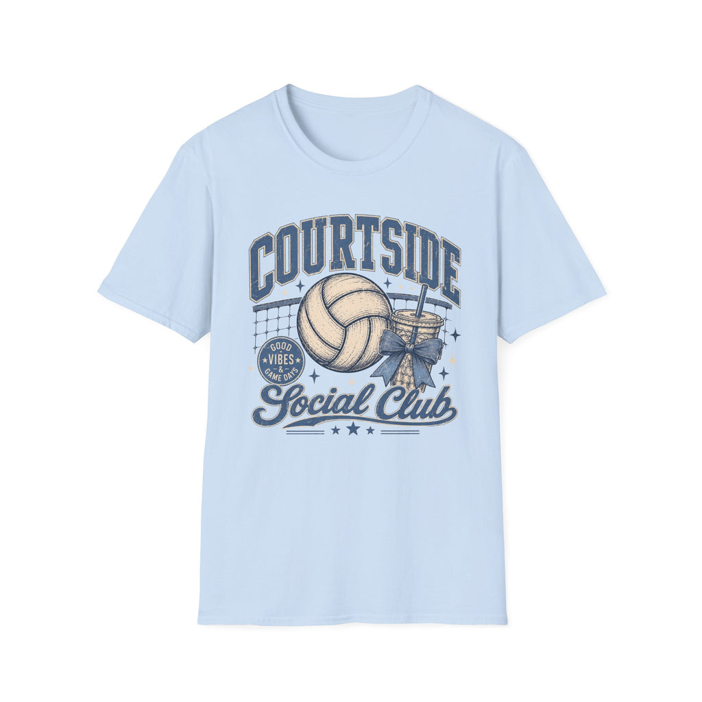 Courtside Social Club — Vintage Volleyball Tee