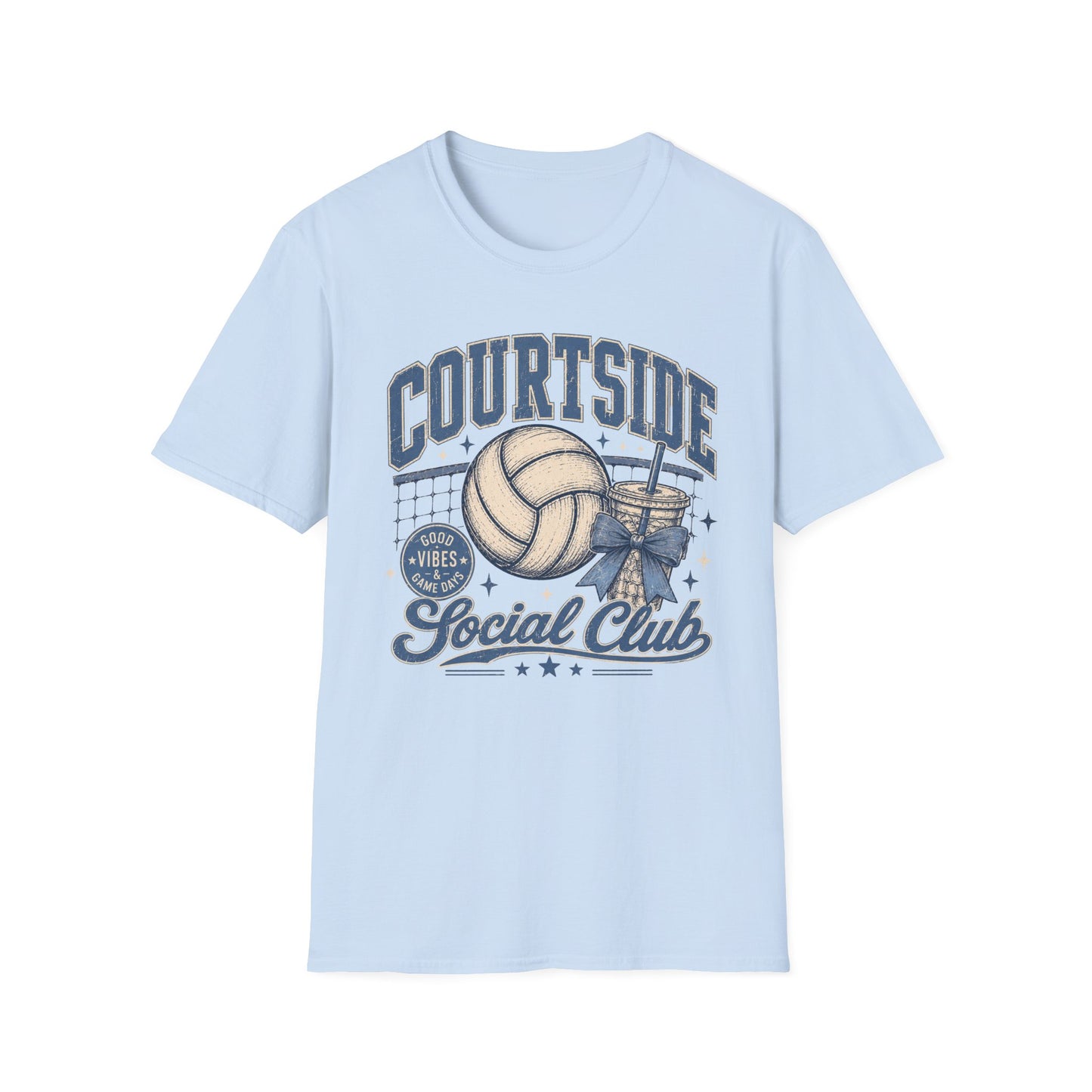 Courtside Social Club Volleyball T-Shirt