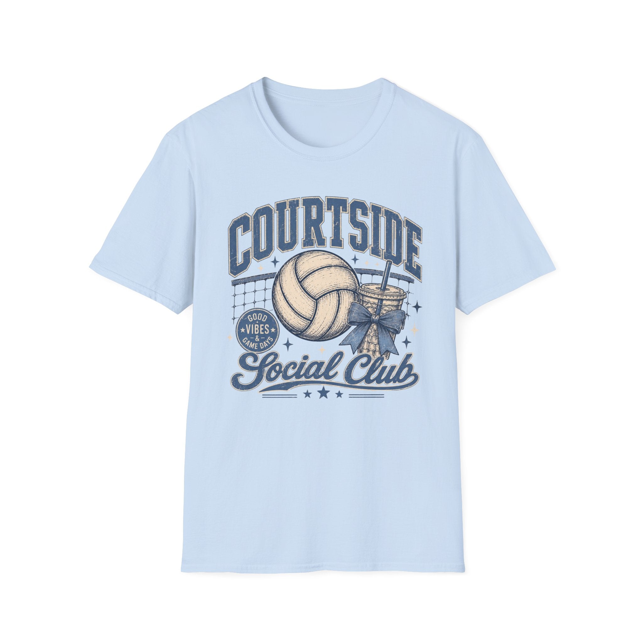 Courtside Social Club — Vintage Volleyball Tee