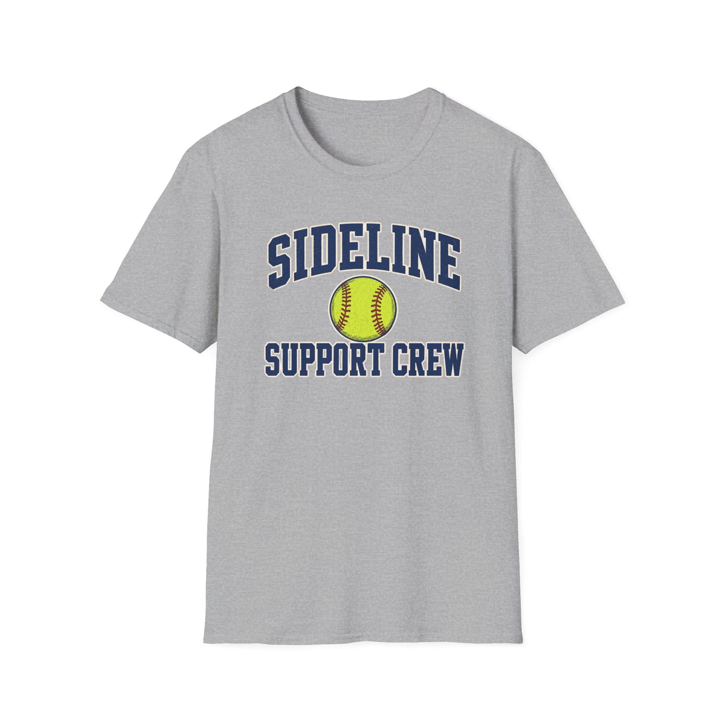 Sideline Support Crew - Softball T-Shirt