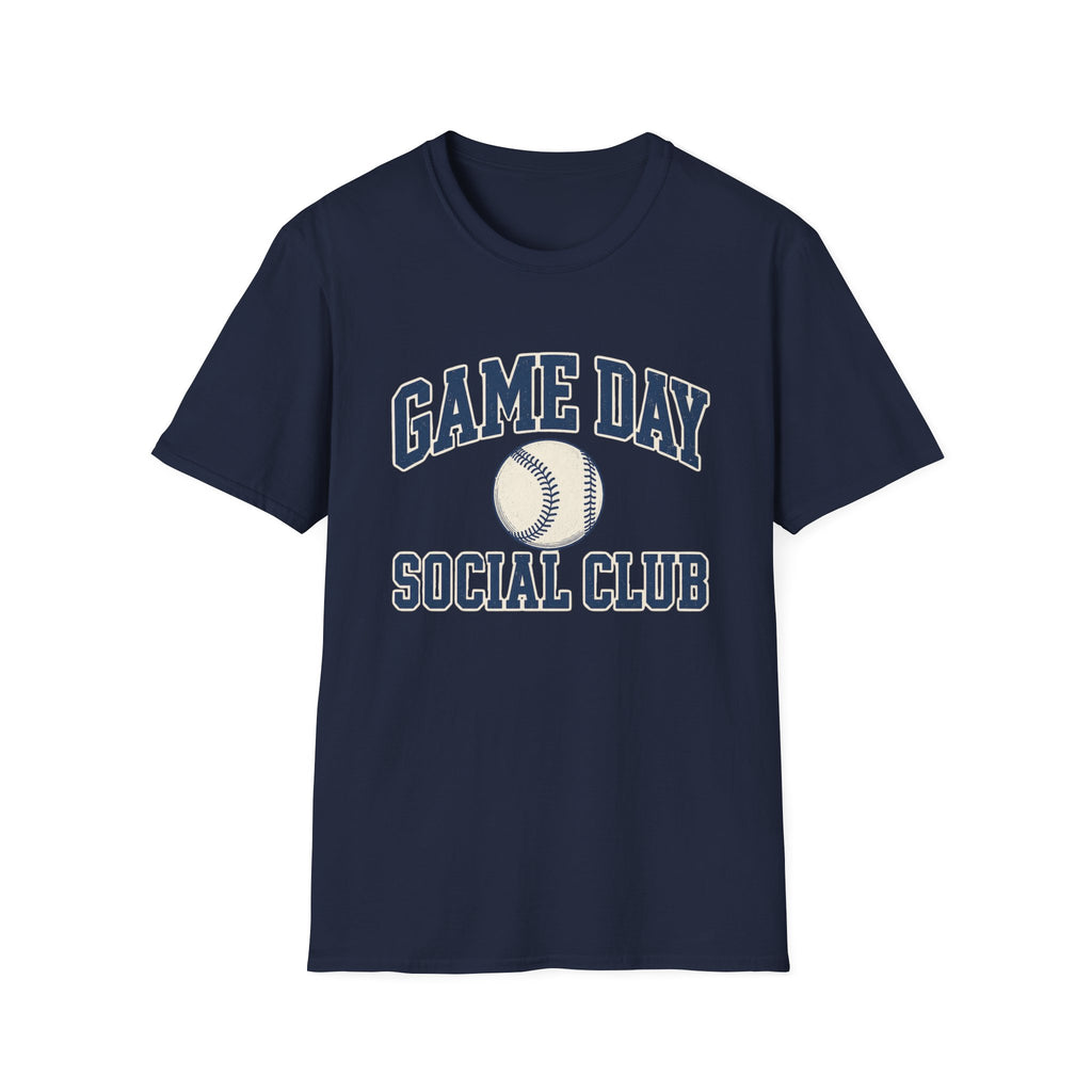 Game Day Social Club- Vintage Baseball Tee