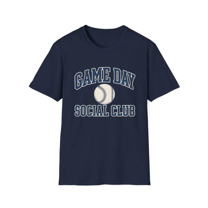 Game Day Social Club Baseball T-Shirt