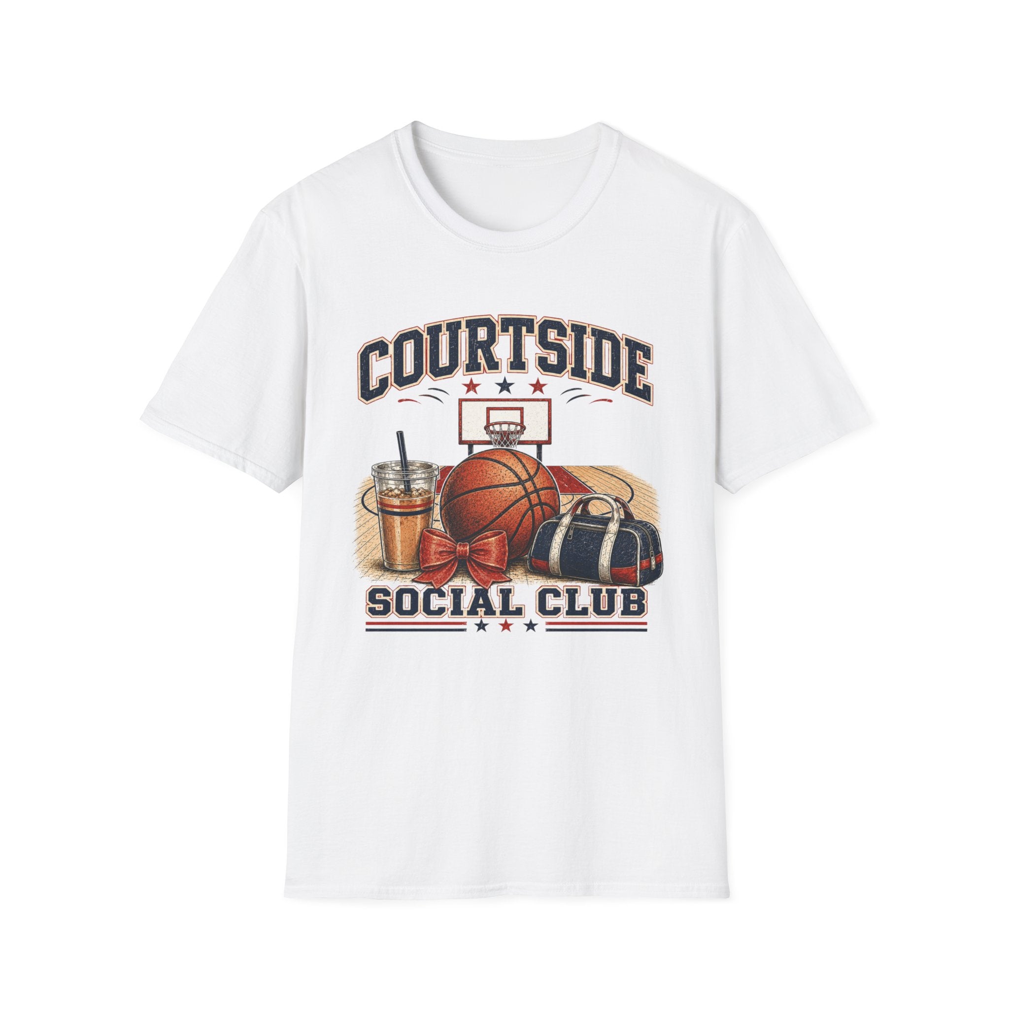 Courtside Social Club - Basketball Vibes Tee