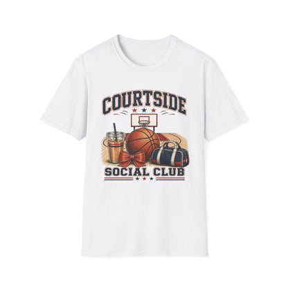Courtside Social Club Basketball T-Shirt