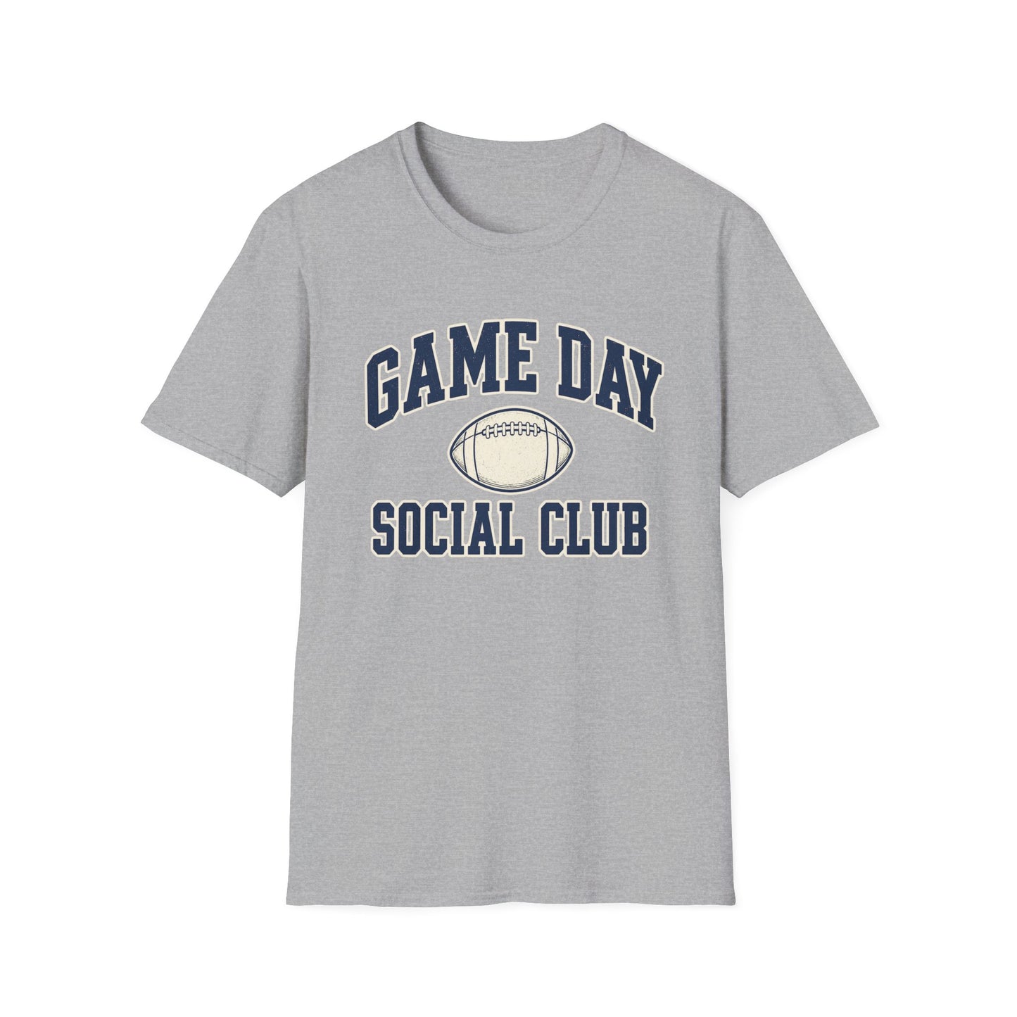 Game Day Social Club Football T-Shirt
