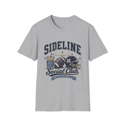 Sideline Social Club Football T-Shirt
