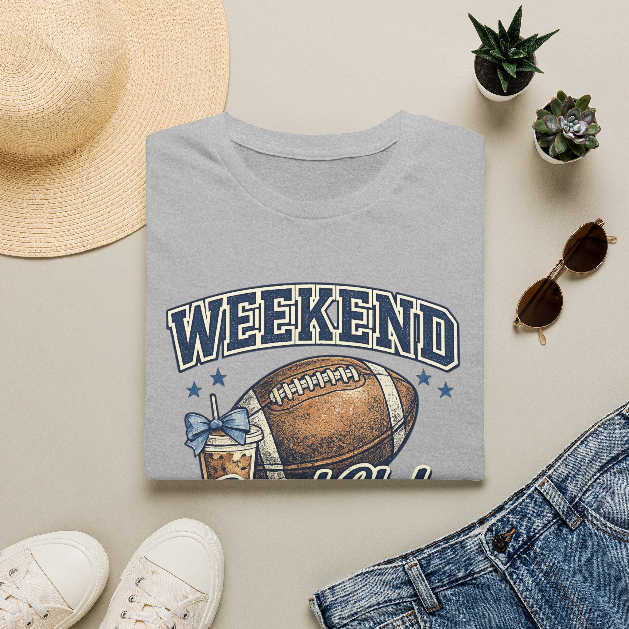 Weekend Social Club - Football Mom Tee