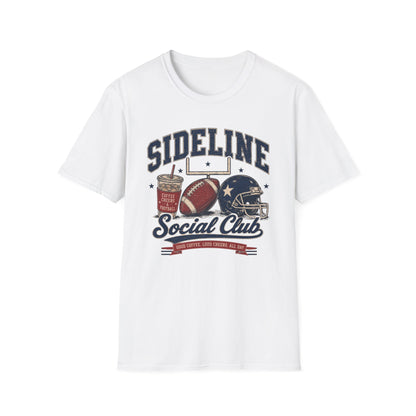 Sideline Social Club Football T-Shirt