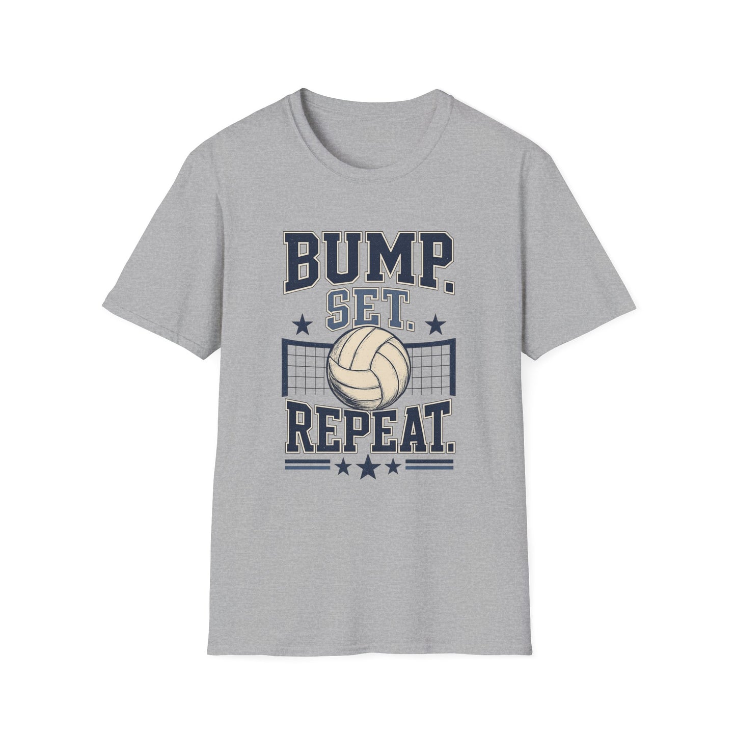 Bump. Set. Repeat. Volleyball T-Shirt