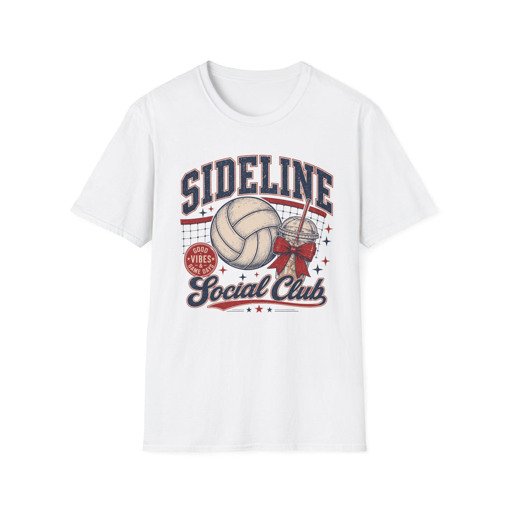 Sideline Social Club — Volleyball Tee