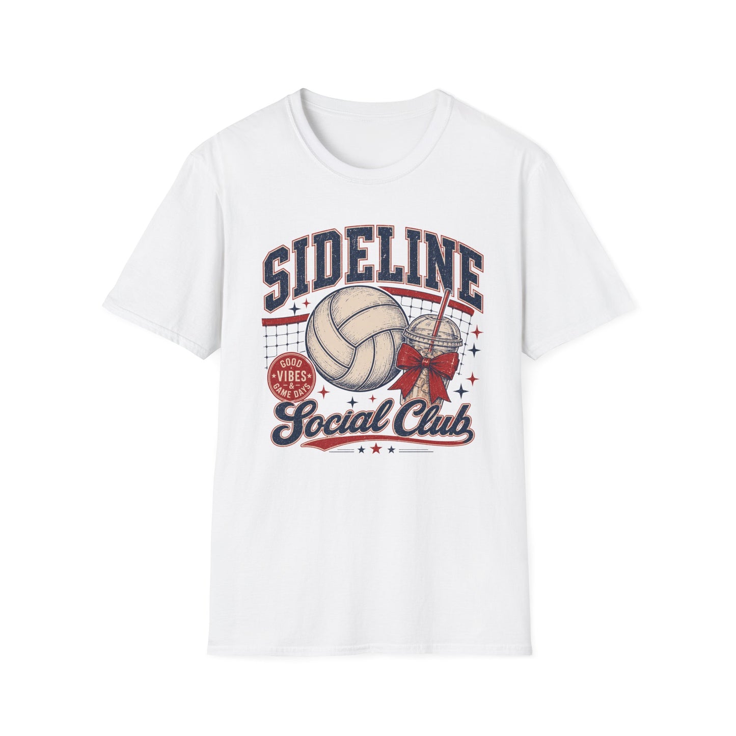 Sideline Social Club Volleyball T-Shirt