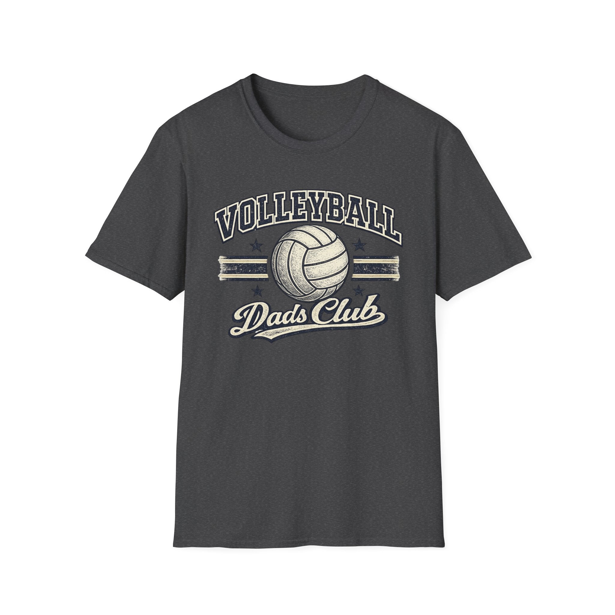 Volleyball Dad’s Club— Vintage Volleyball Tee for Dads
