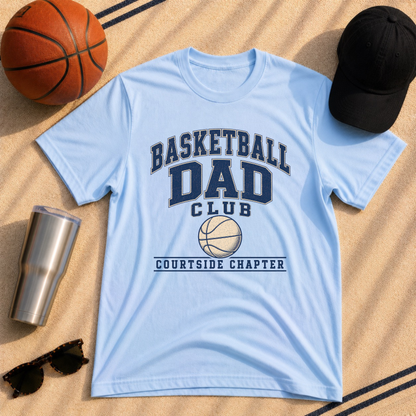 Basketball Dad's Club: Courtside Chapter T-Shirt