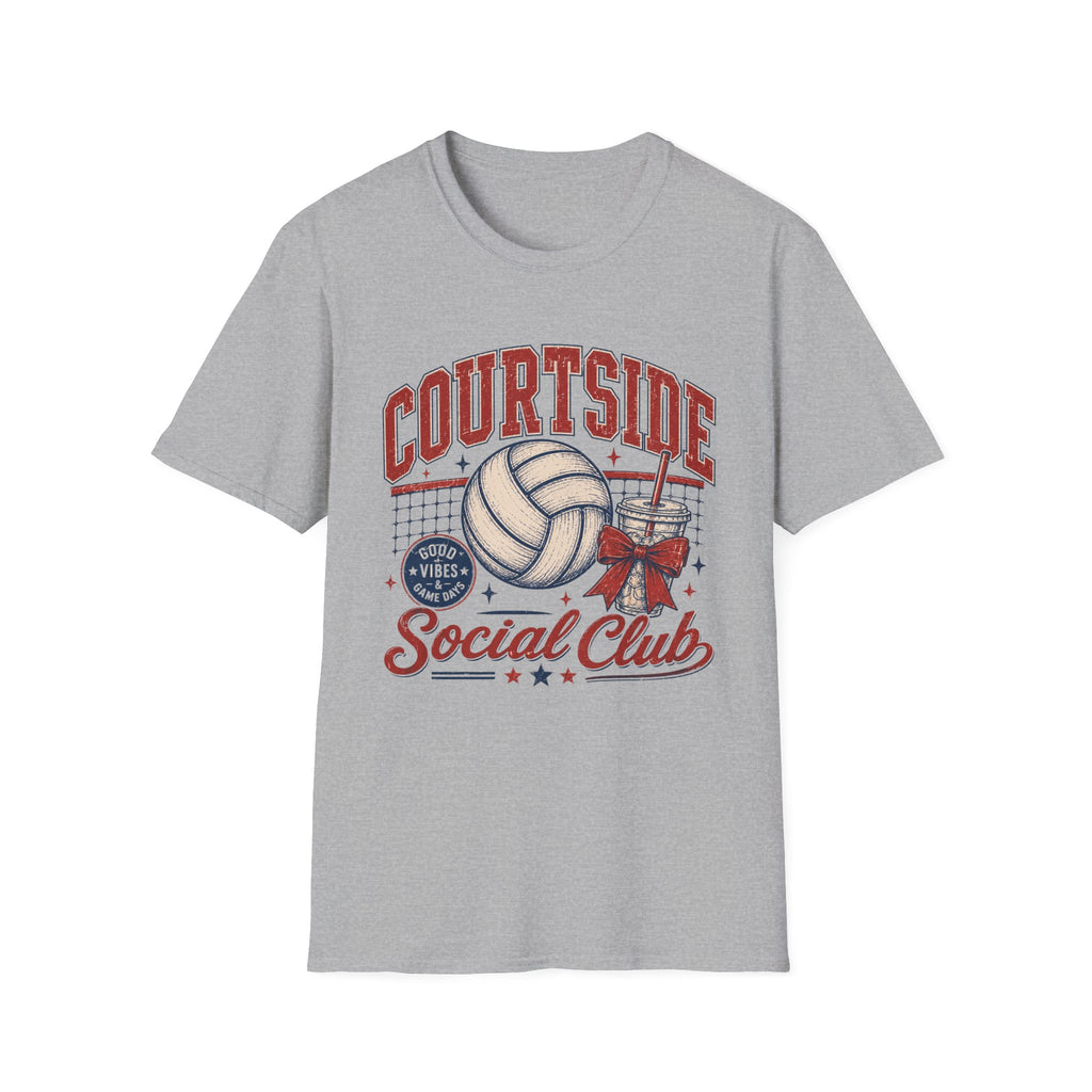 Courtside Social Club - Vintage Volleyball Tee