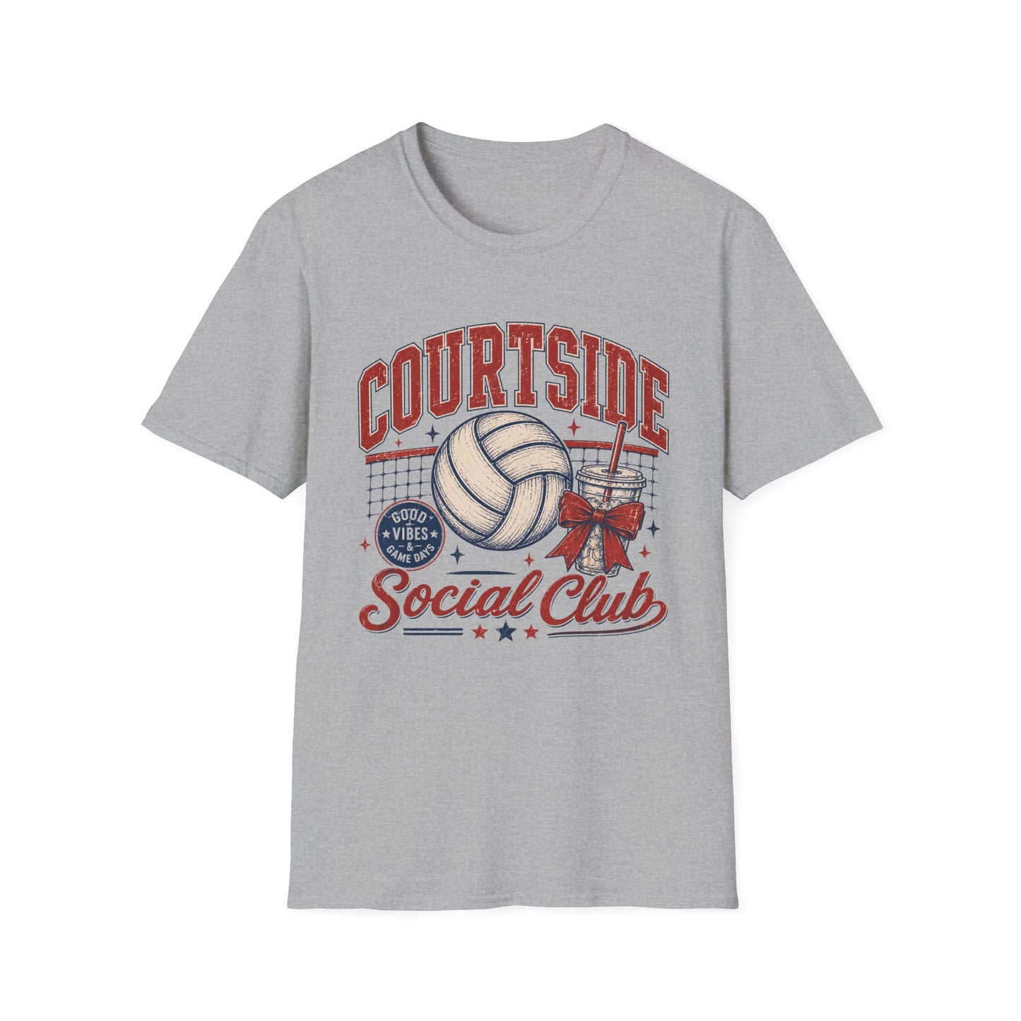 Courtside Social Club Volleyball T-Shirt