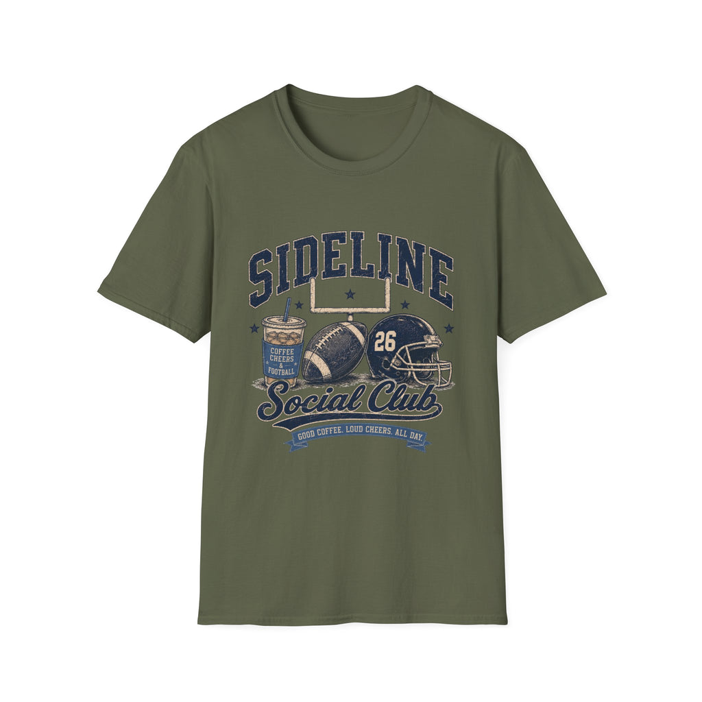 Sideline Social Club — Vintage Football Tee