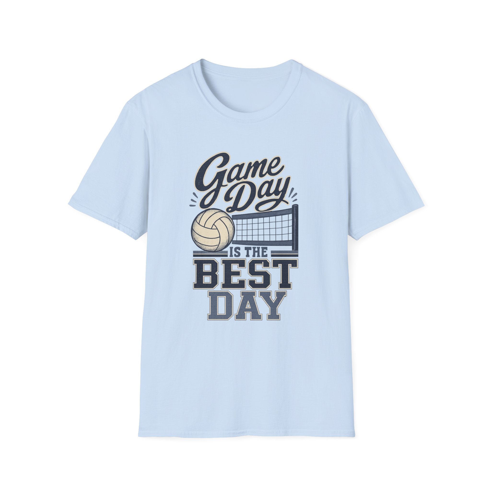 "Game Day Is The Best Day" - Vintage Volleyball Tee