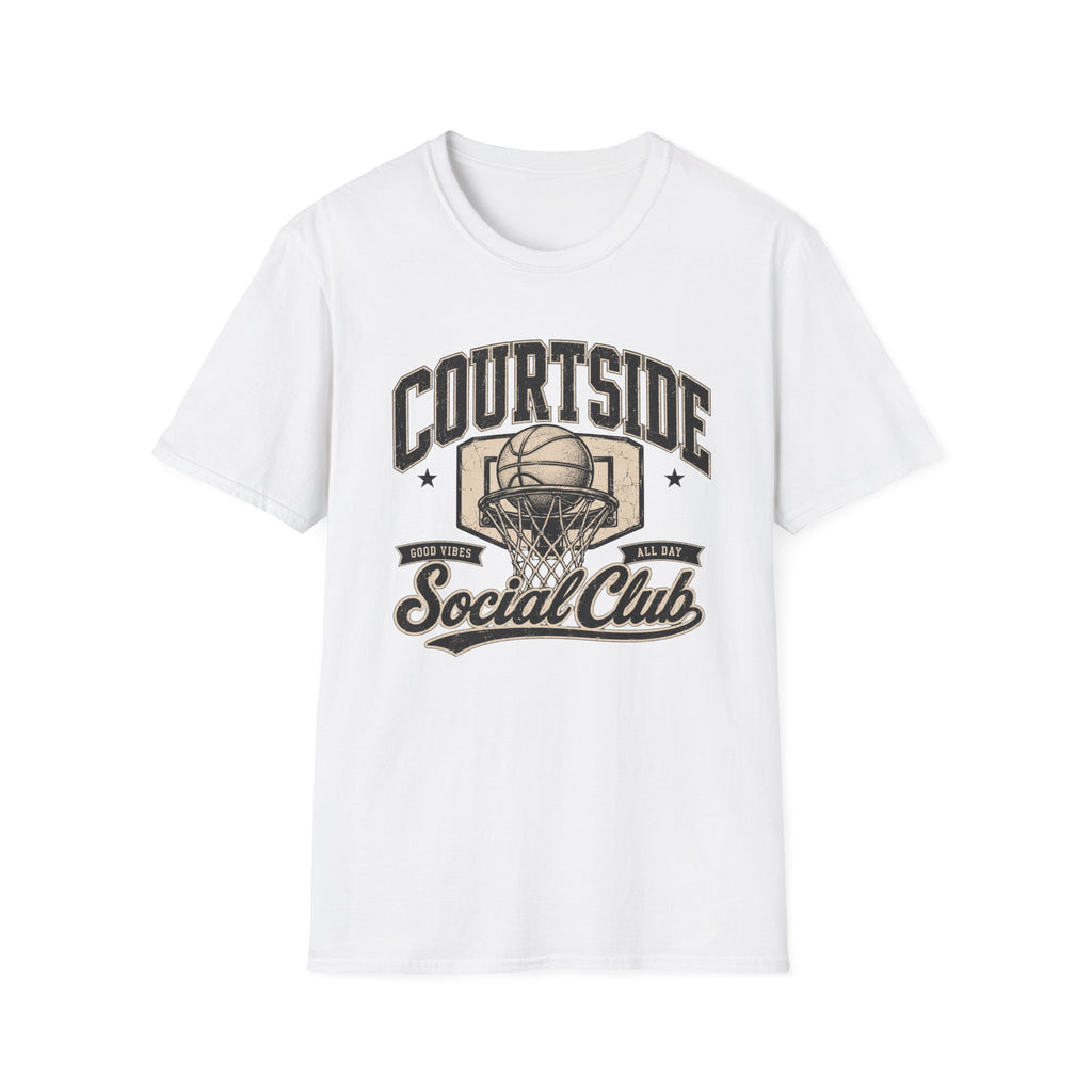Courtside Social Club -  Vintage Basketball Tee