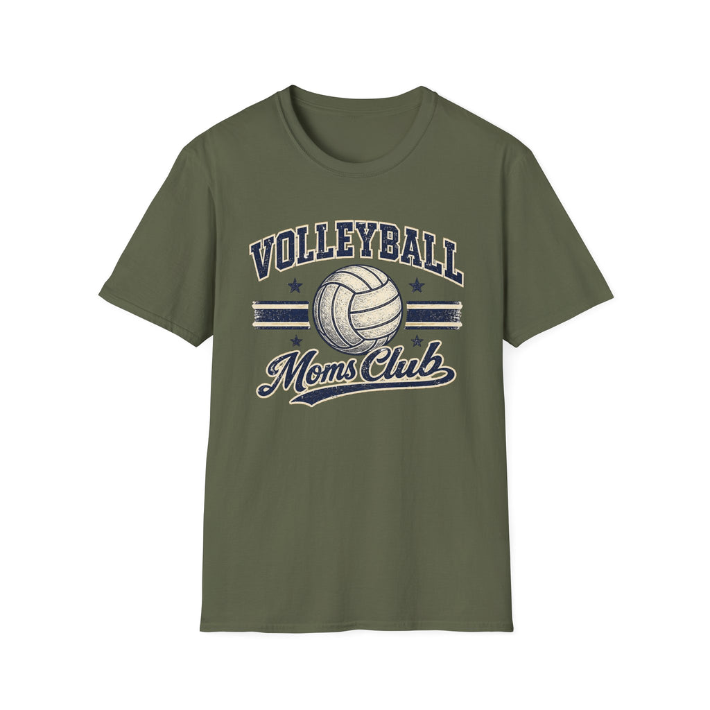 Volleyball Moms Club — Vintage Volleyball Tee