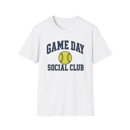 Game Day Social Club Softball T-Shirt