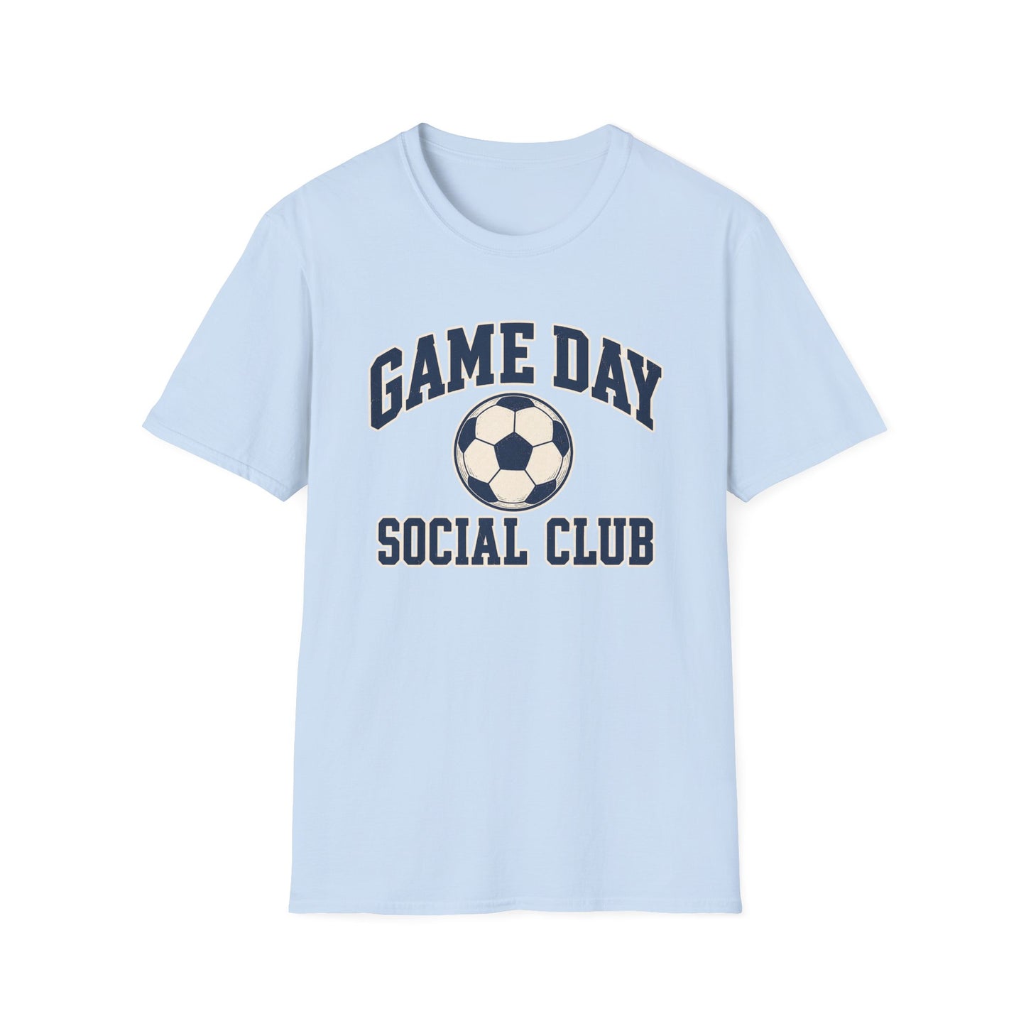 Game Day Social Club Soccer T-Shirt