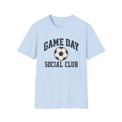 Game Day Social Club Soccer T-Shirt
