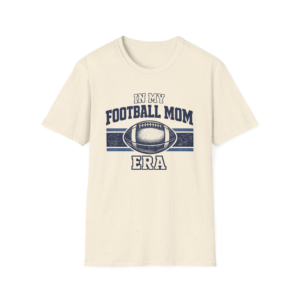 "In My Football Mom Era"- Vintage Mom Tee