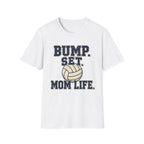 Bump. Set. Mom Life. - Vintage Volleyball Tee