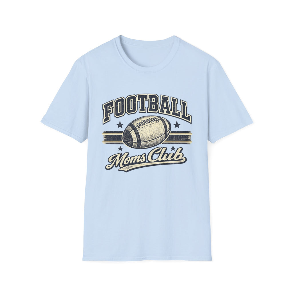 Football Moms Club— Vintage Football Tee