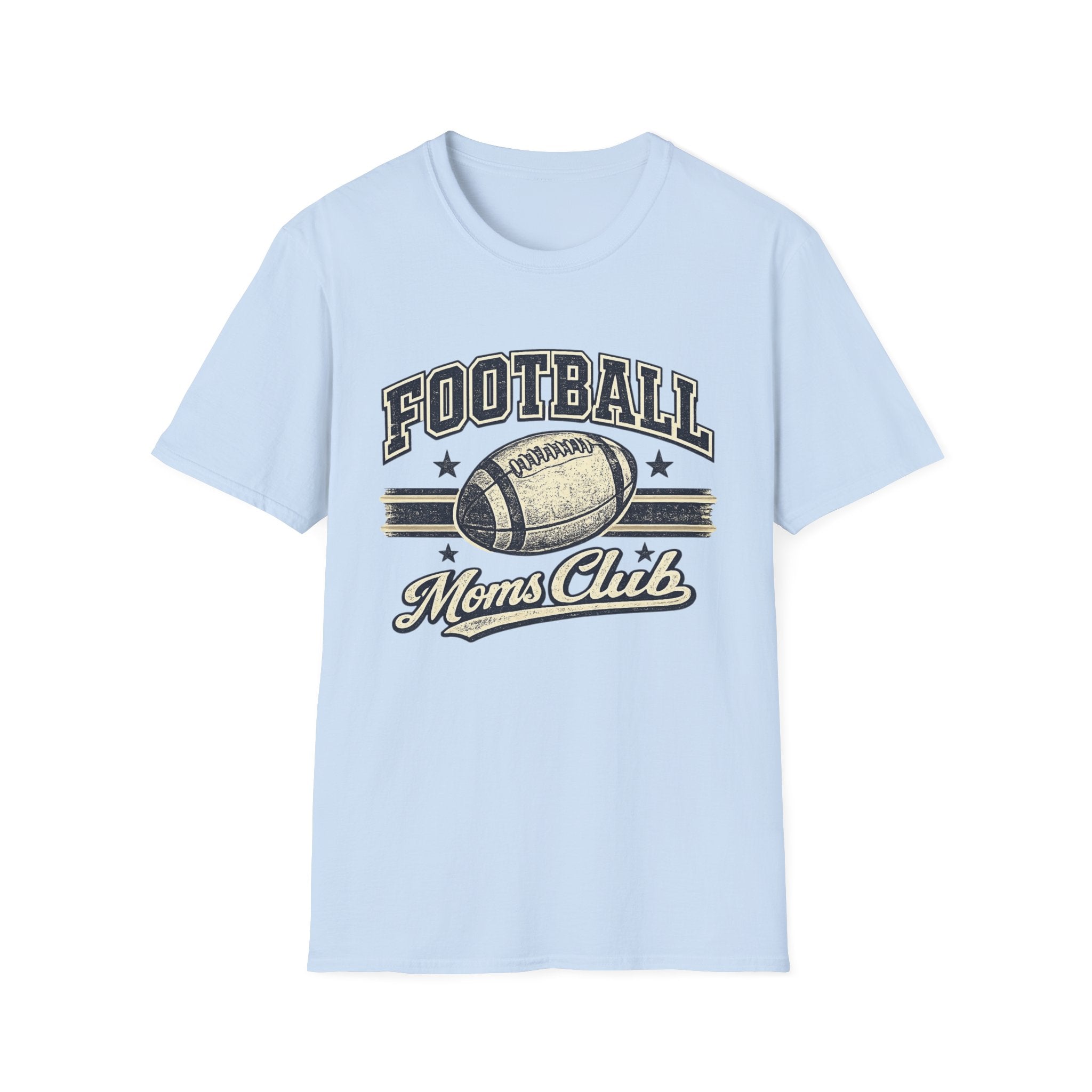 Football Moms Club— Vintage Football Tee