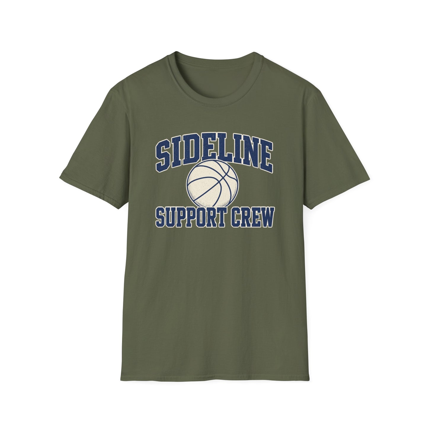 Sideline Support Crew - Basketball T-Shirt