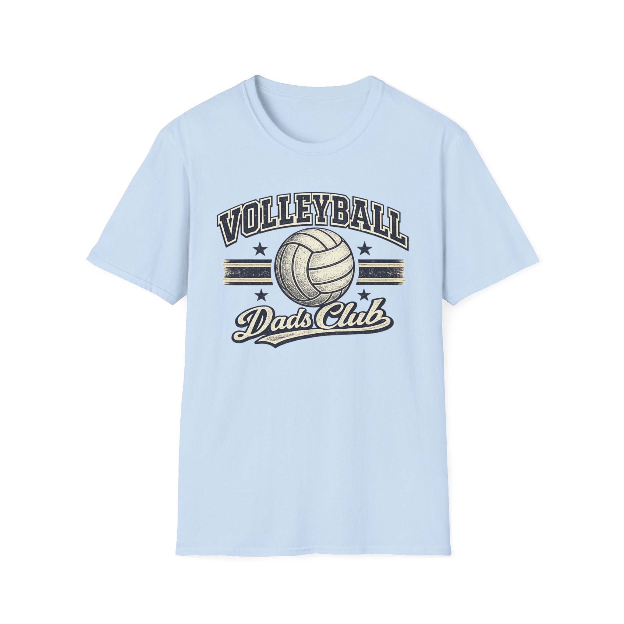 Volleyball Dad’s Club— Vintage Volleyball Tee for Dads