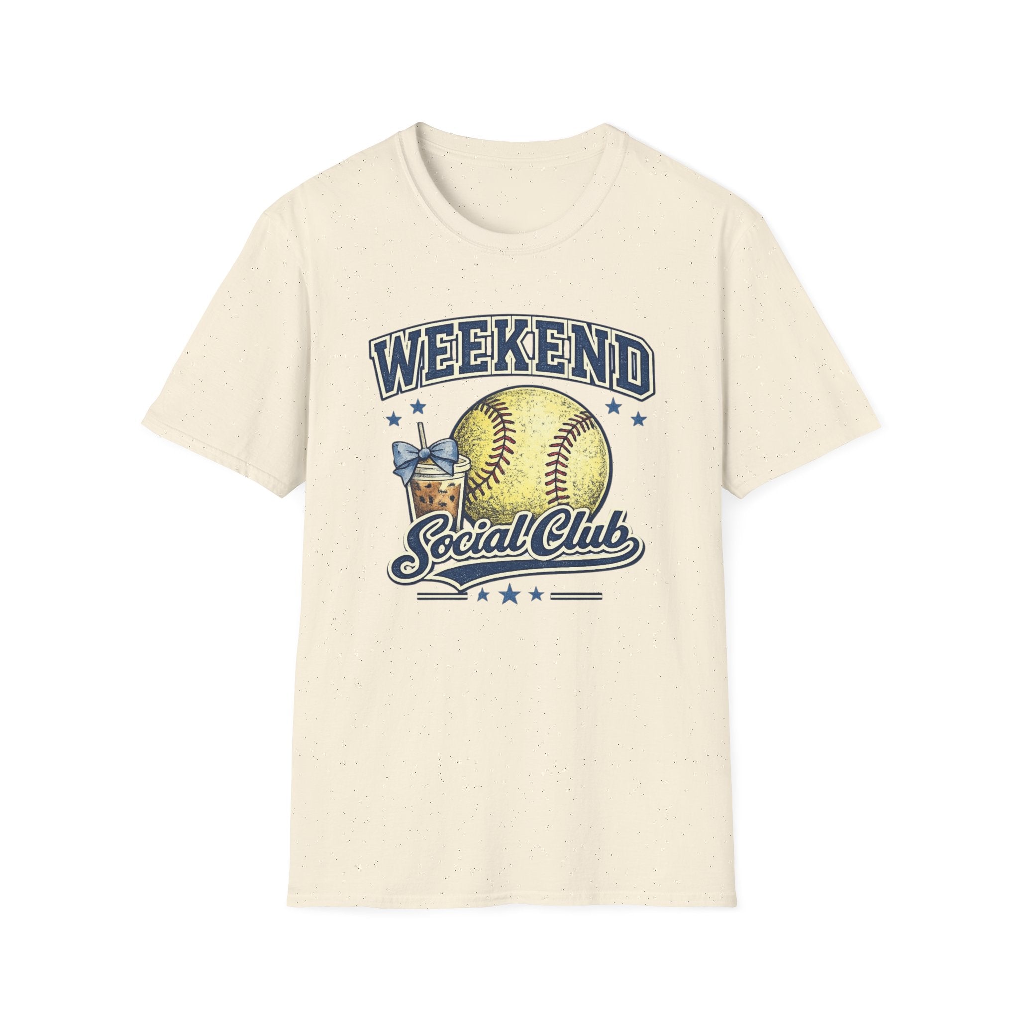 Weekend Social Club -Vintage Softball Tee