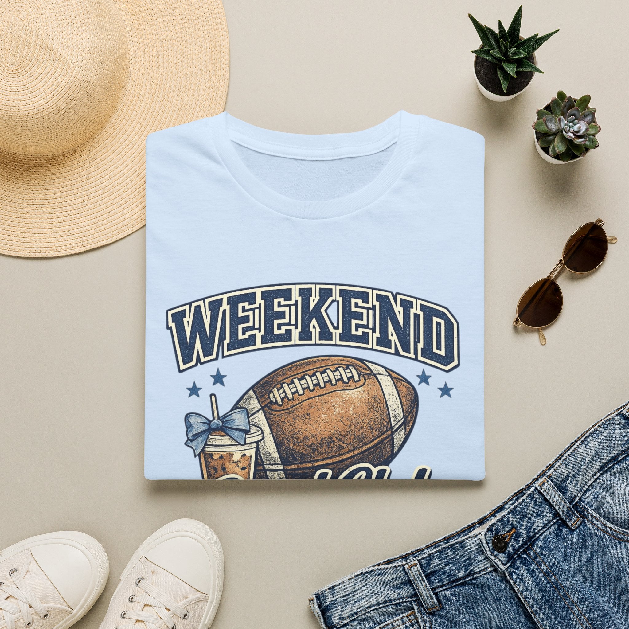 Weekend Social Club - Football Mom Tee