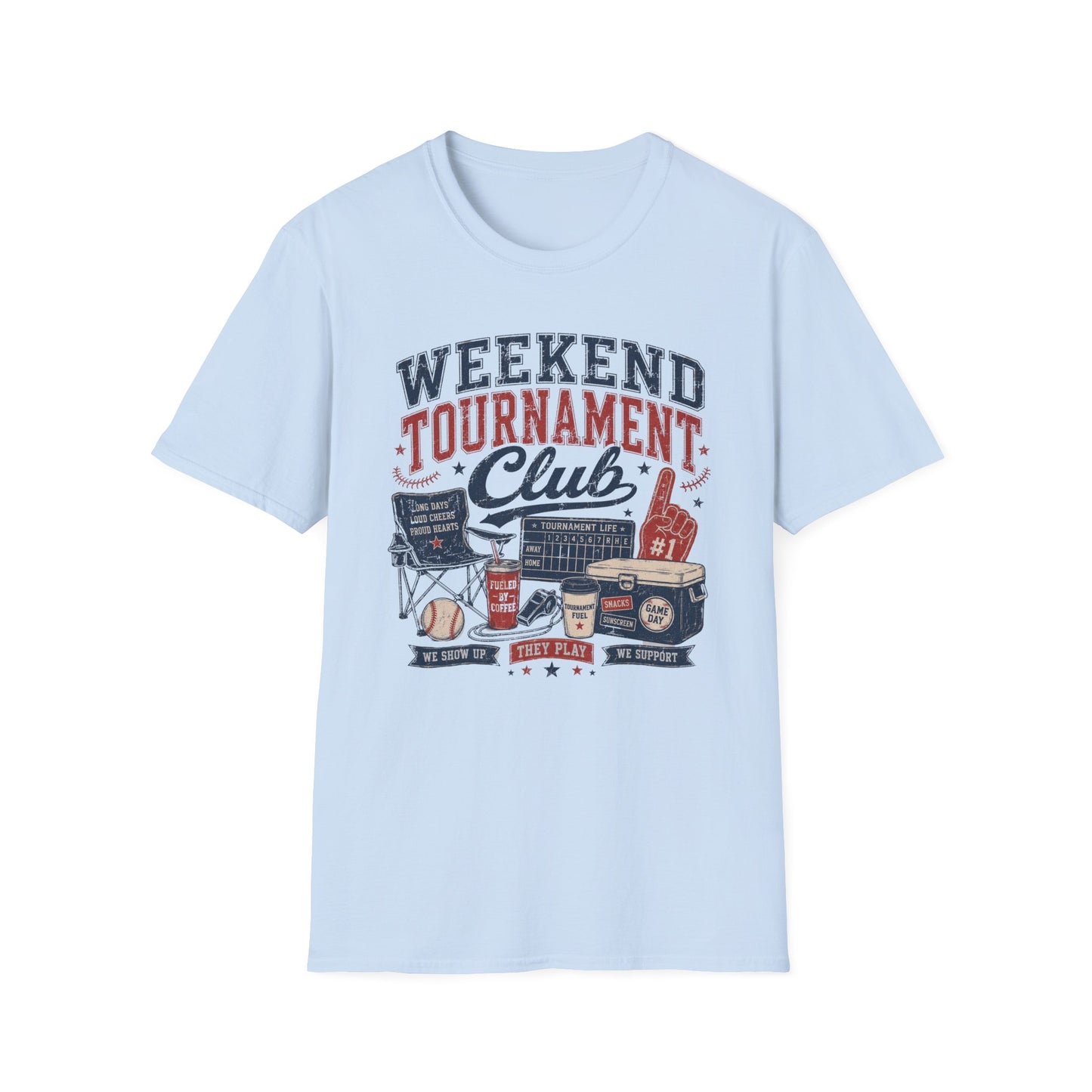 Weekend Tournament Club Baseball T-Shirt