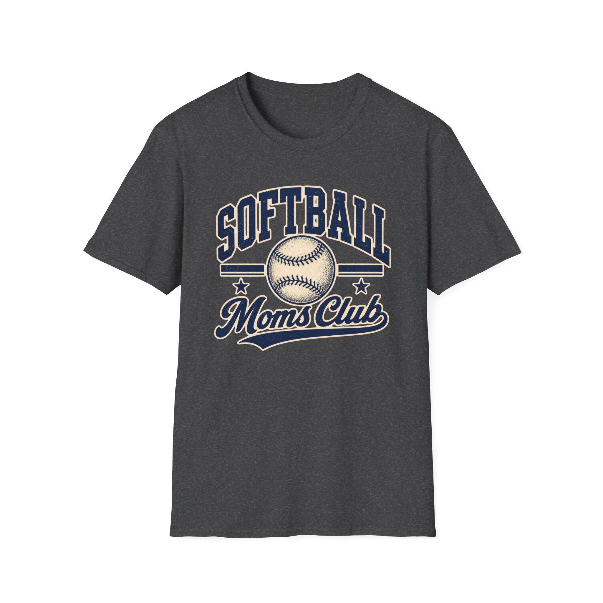 Softball Moms Club - Vintage Mom Tee