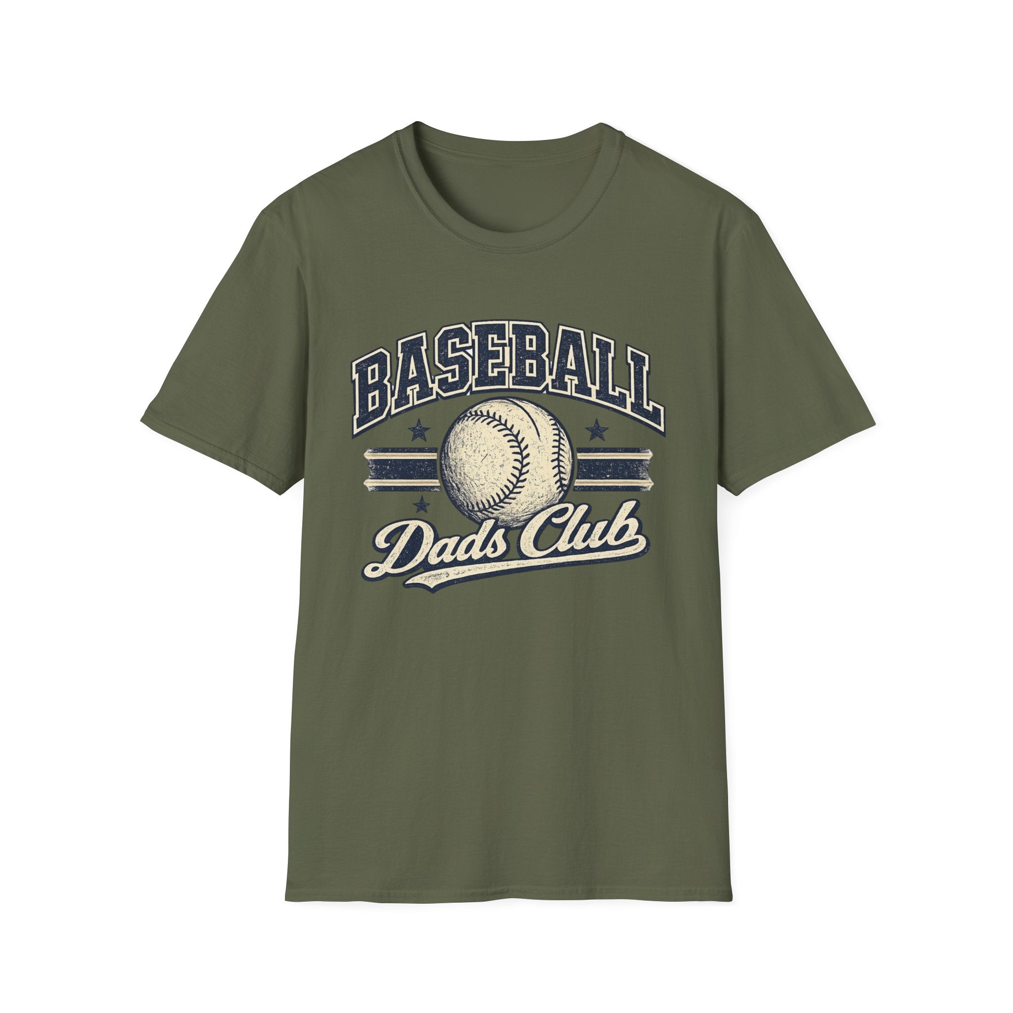 Baseball Dads Club — Vintage Baseball Tee for Dads