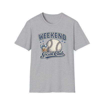 Baseball Weekend Social Club T-Shirt