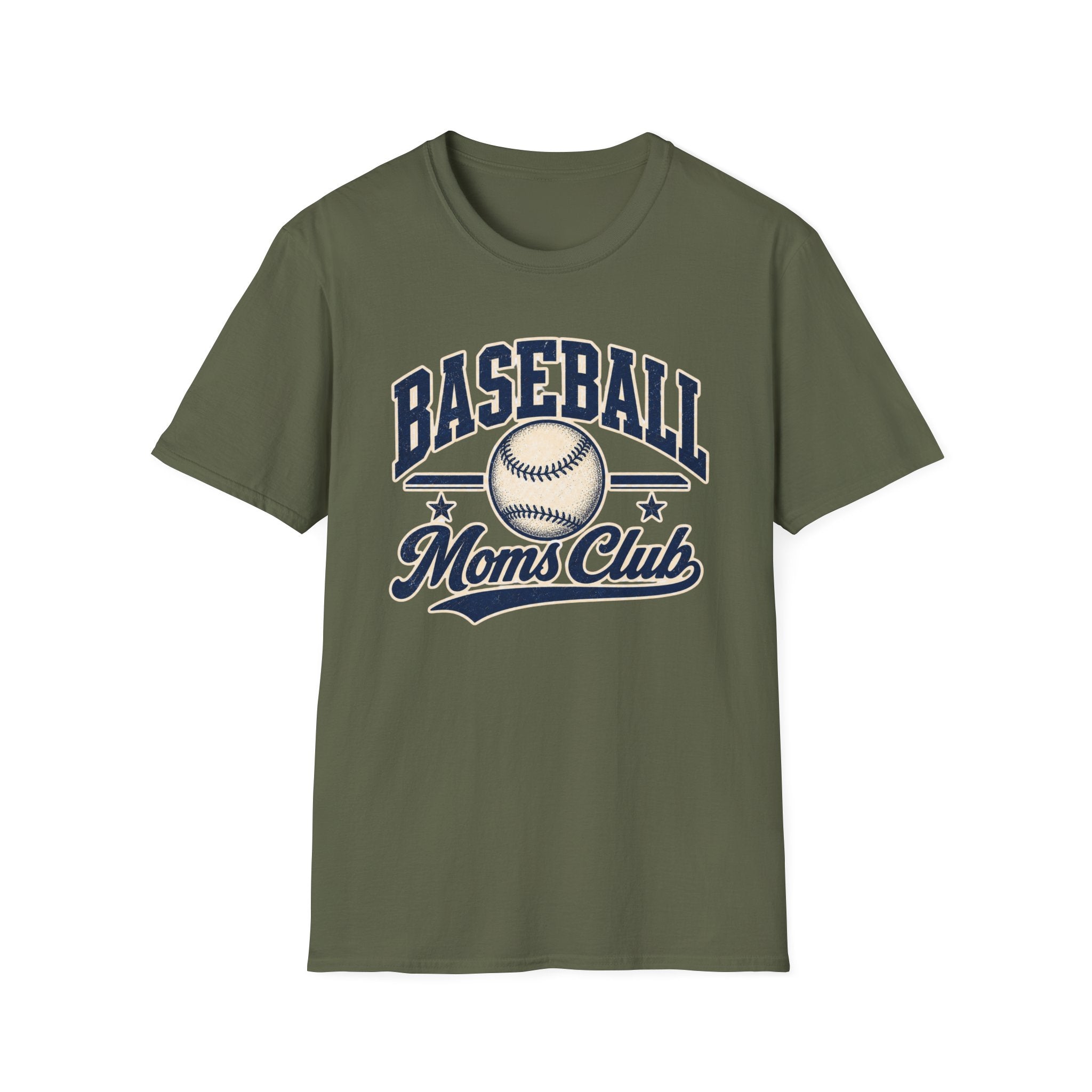 Baseball Moms Club — Vintage Mom Tee