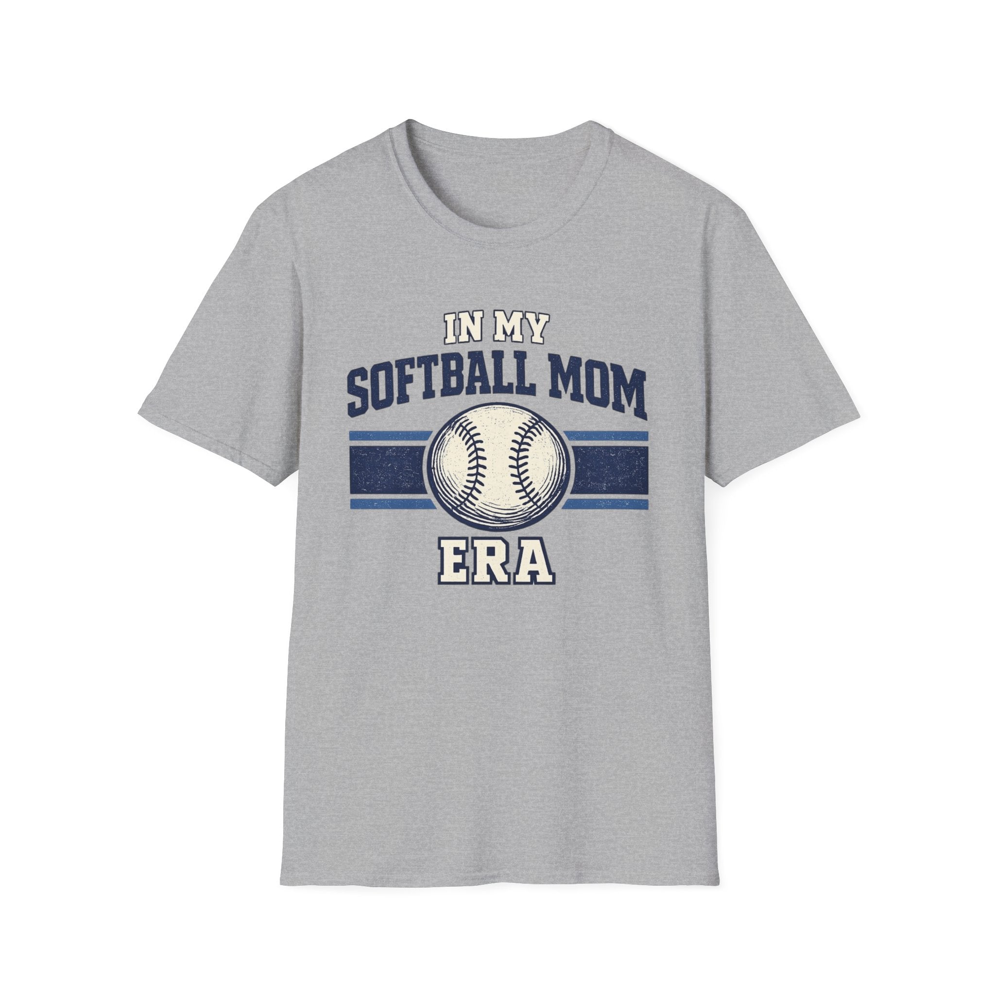 "In My Softball Mom Era" - Vintage Mom Tee