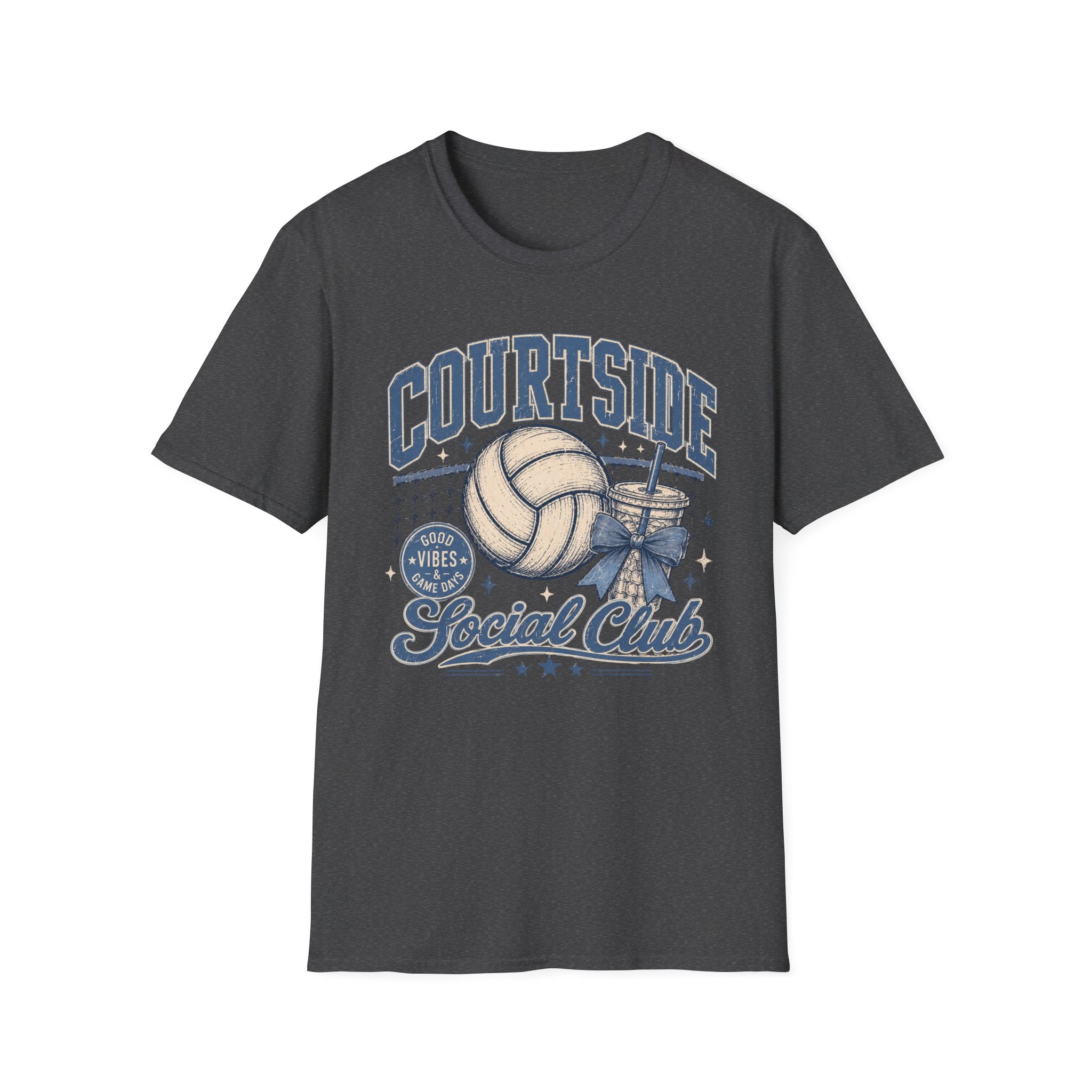 Courtside Social Club — Vintage Volleyball Tee