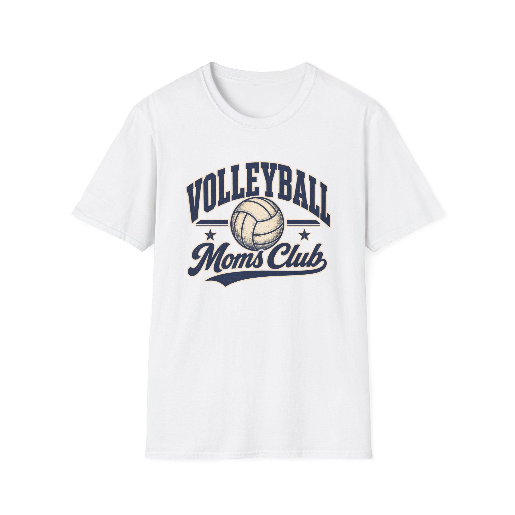 Volleyball Moms Club -  Vintage Mom Tee